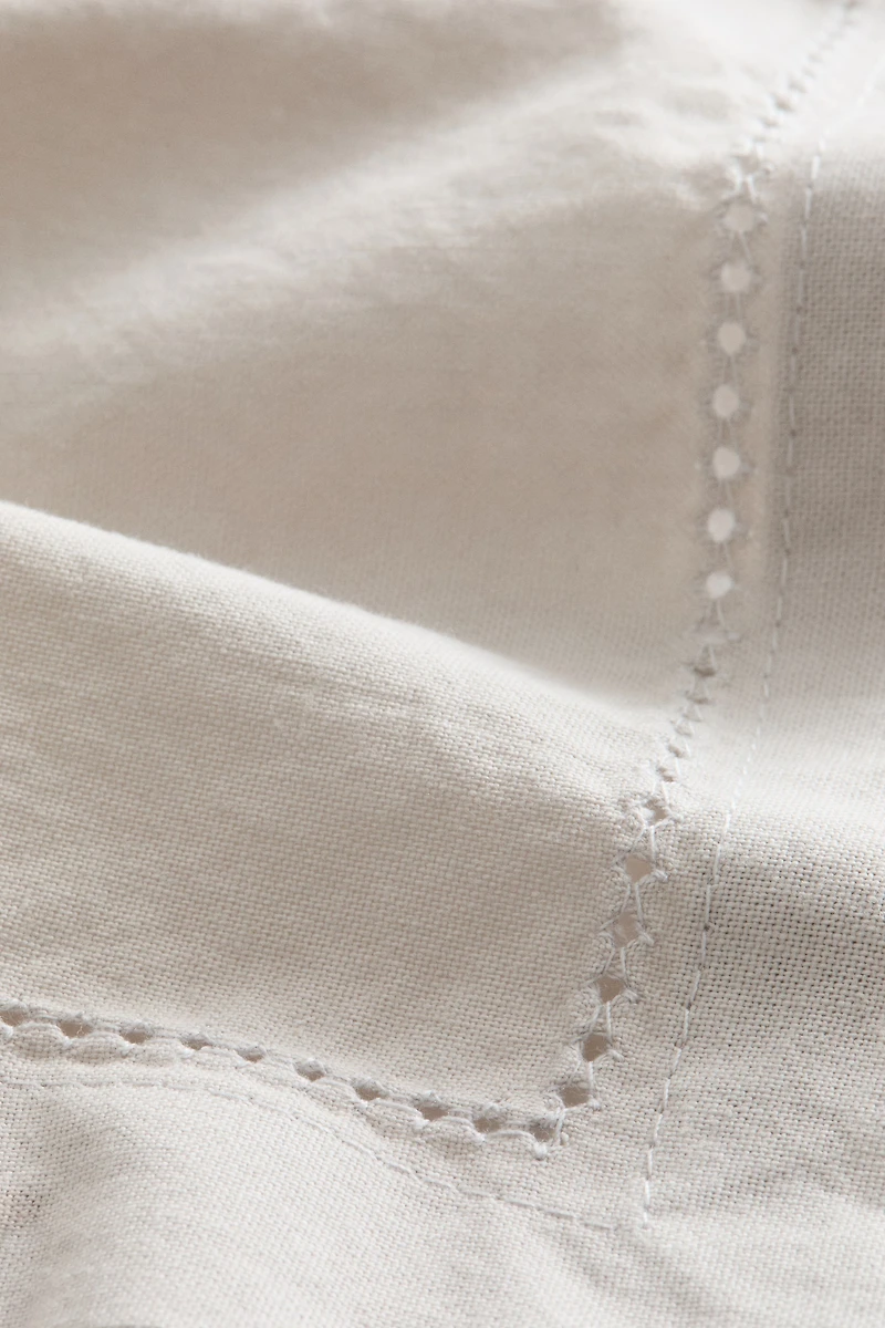 Lot de 4 serviettes table en coton