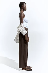 Pull-On Twill Pants