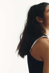 Ribbed Cotton Tank Top