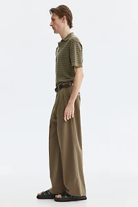 Loose-Fit Wide-Leg Pants