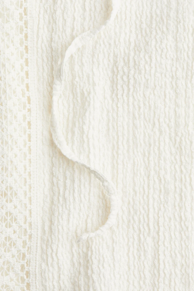 Textured Halterneck Top