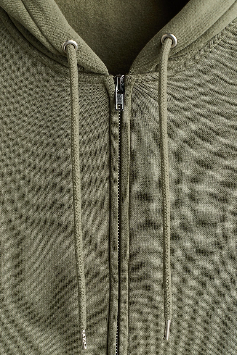 Loose-Fit Hooded Jacket