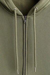 Loose-Fit Hooded Jacket