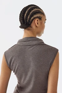 Haut à col écharpe