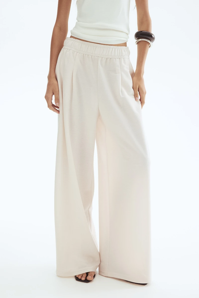 Pantalon à taille élastique