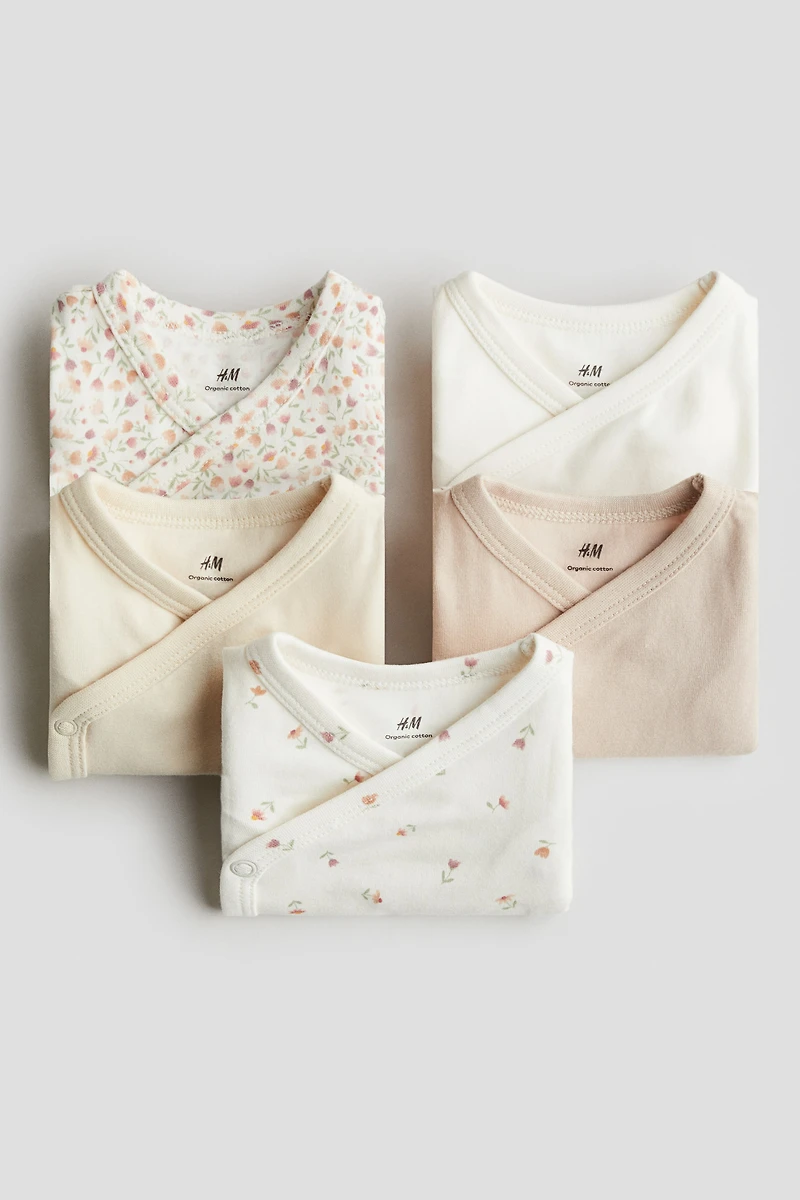 5-pack Cotton Bodysuits