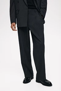 Pantalon d'habit coupe décontractée