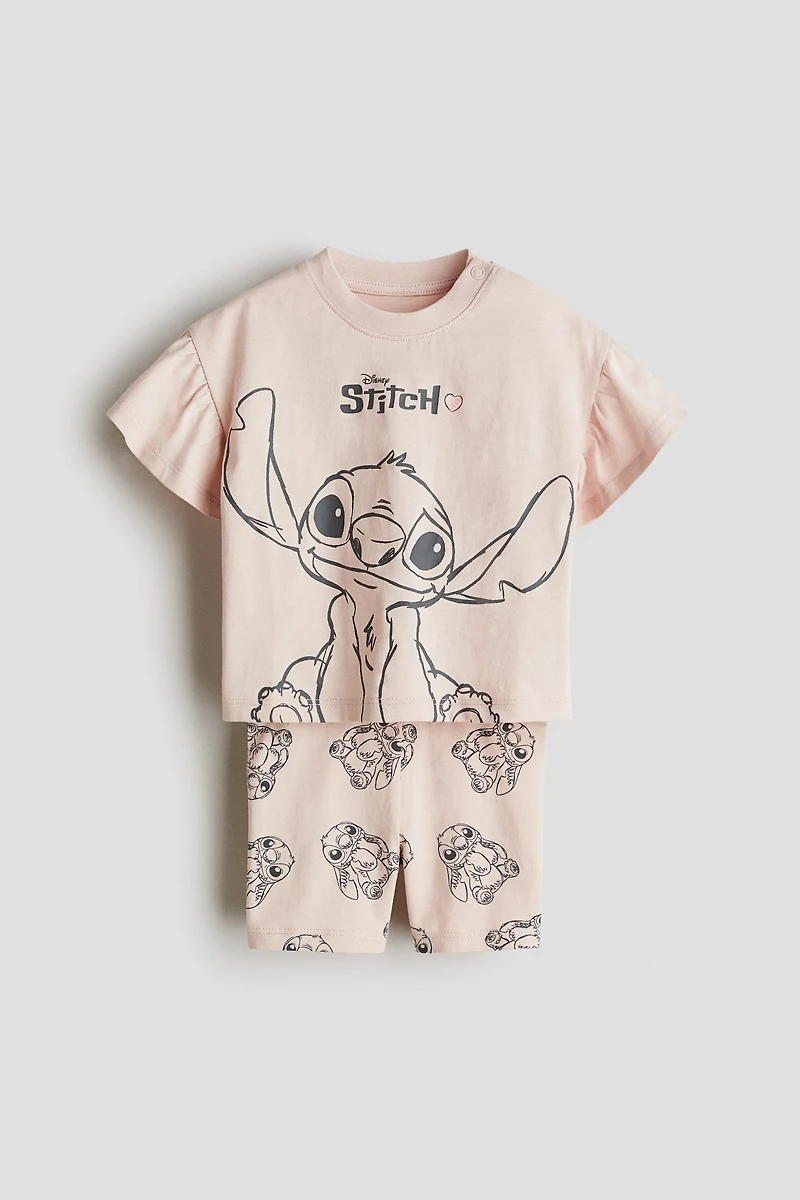 2-Piece Printed Cotton Set