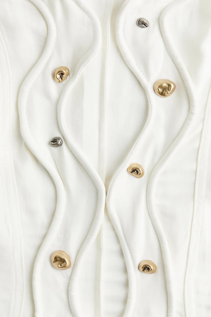 A-Line Dress with Studs
