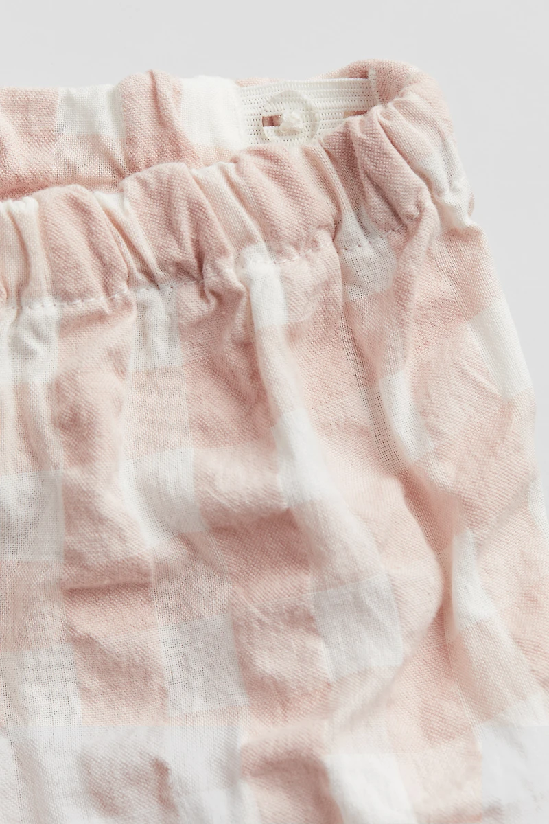 2-piece Patterned Muslin Set