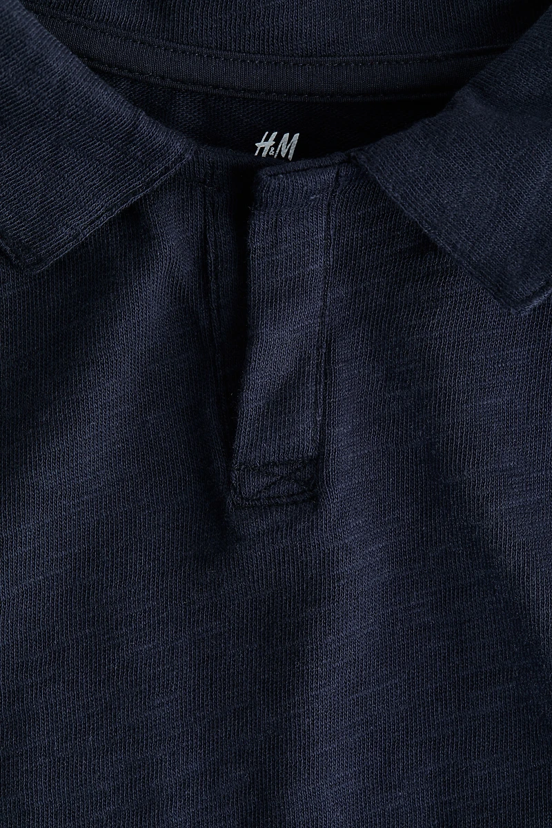 Cotton Jersey Polo Shirt