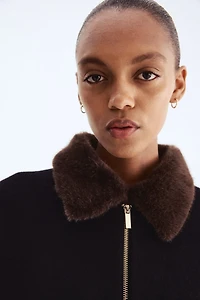 Cardigan with Collar