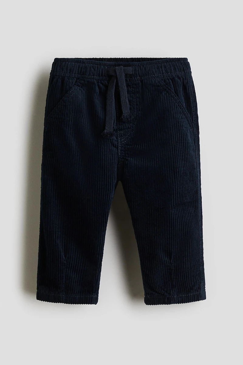 Cotton Corduroy Pants