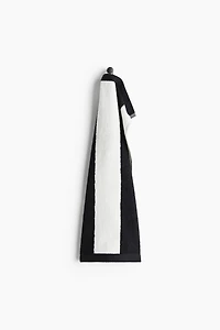 Striped Cotton Terry Guest Towel
