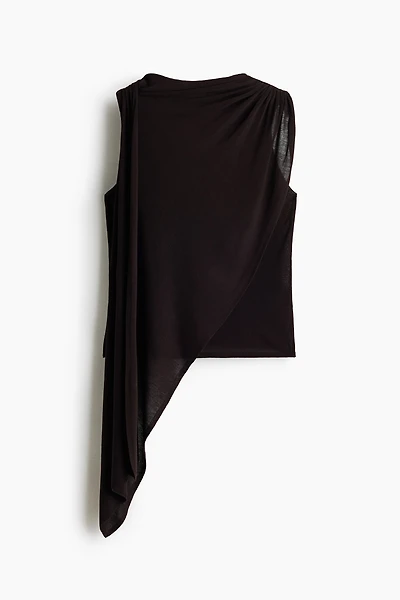 Draped Viscose Top