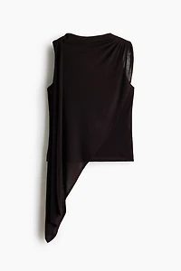 Draped Viscose Top