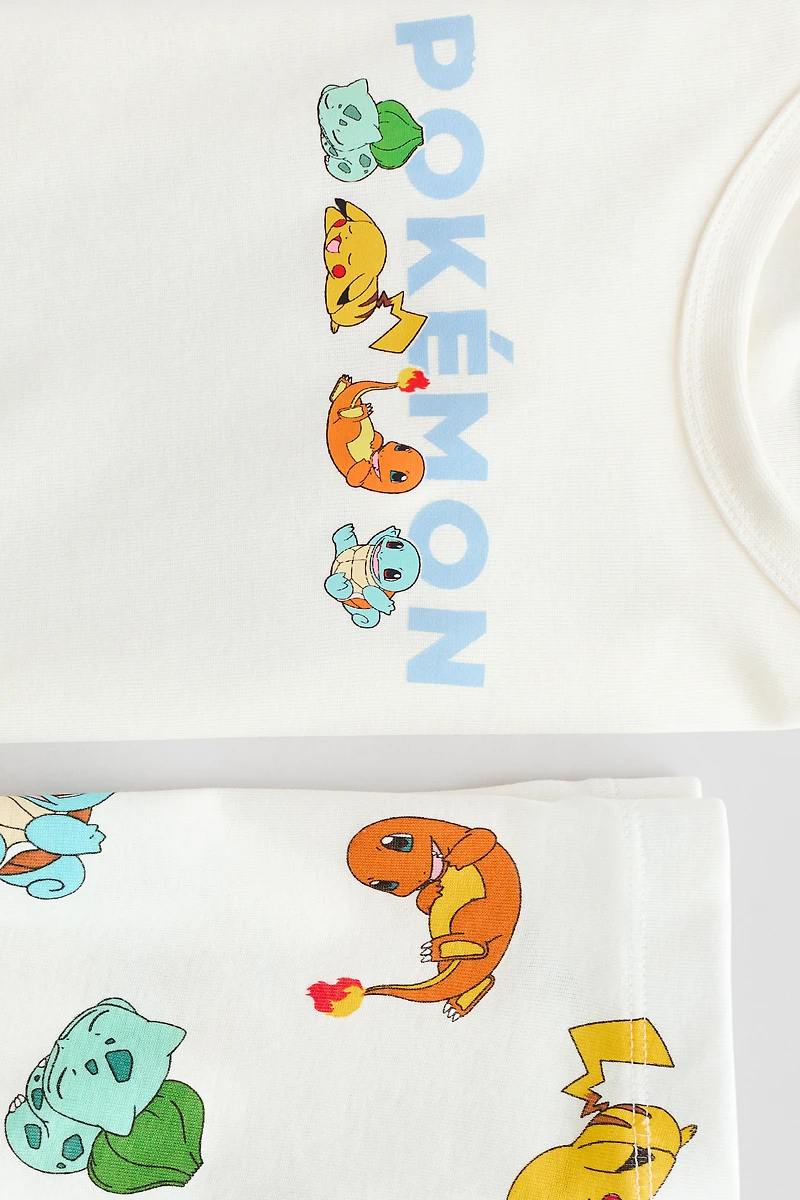 Snug Fit Cotton Jersey Pajamas