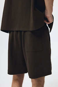 Relaxed-Fit Interlock Shorts