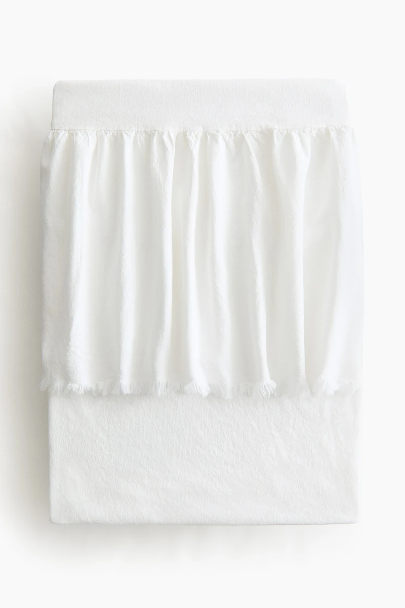 Linen-Blend Bedspread