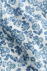 Pantalon en mousseline de coton