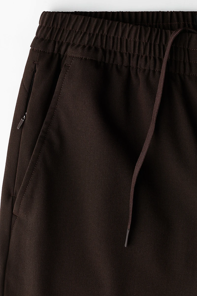 Four-Way Stretch Regular-Fit Pull-On Pants