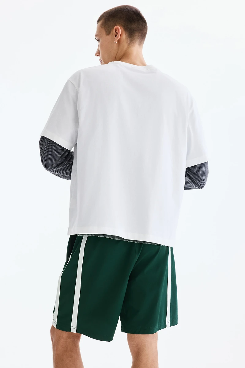 Regular-Fit Track Shorts