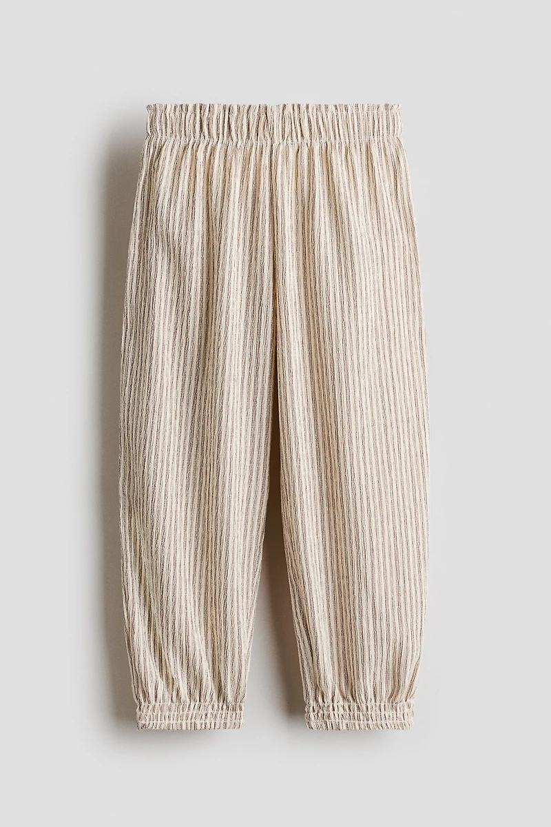Pantalon en jersey texturé
