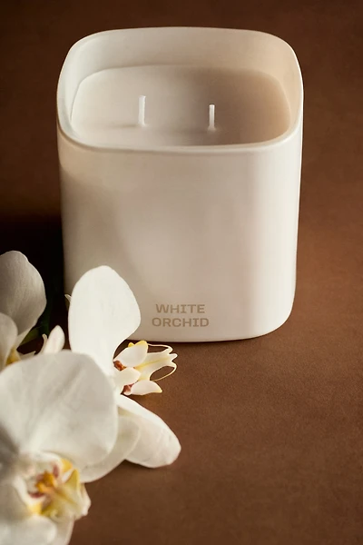 Large Scented Candle Glass Holder