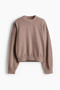 Chandail en molleton délavé