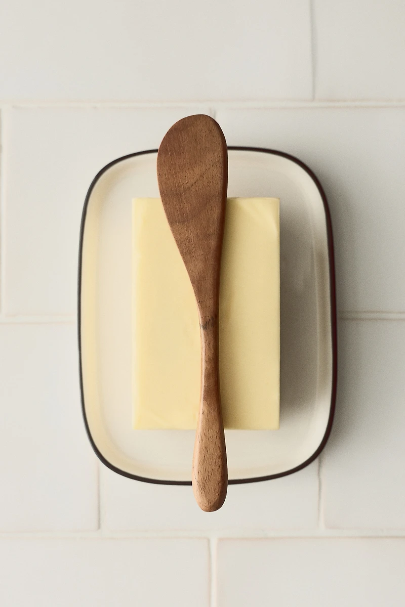 2-Pack Wooden Butter Knives