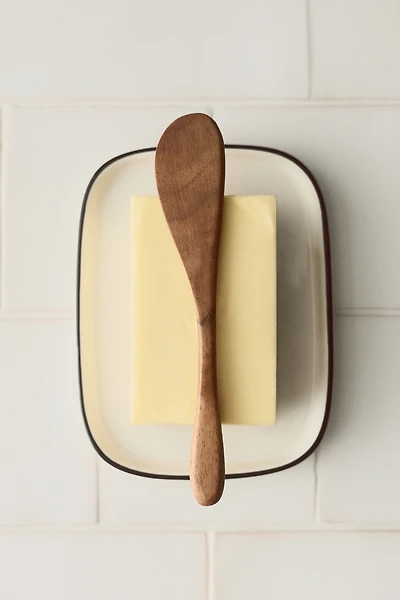 2-Pack Wooden Butter Knives