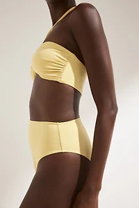 High Waist Cheeky Bikini Bottoms