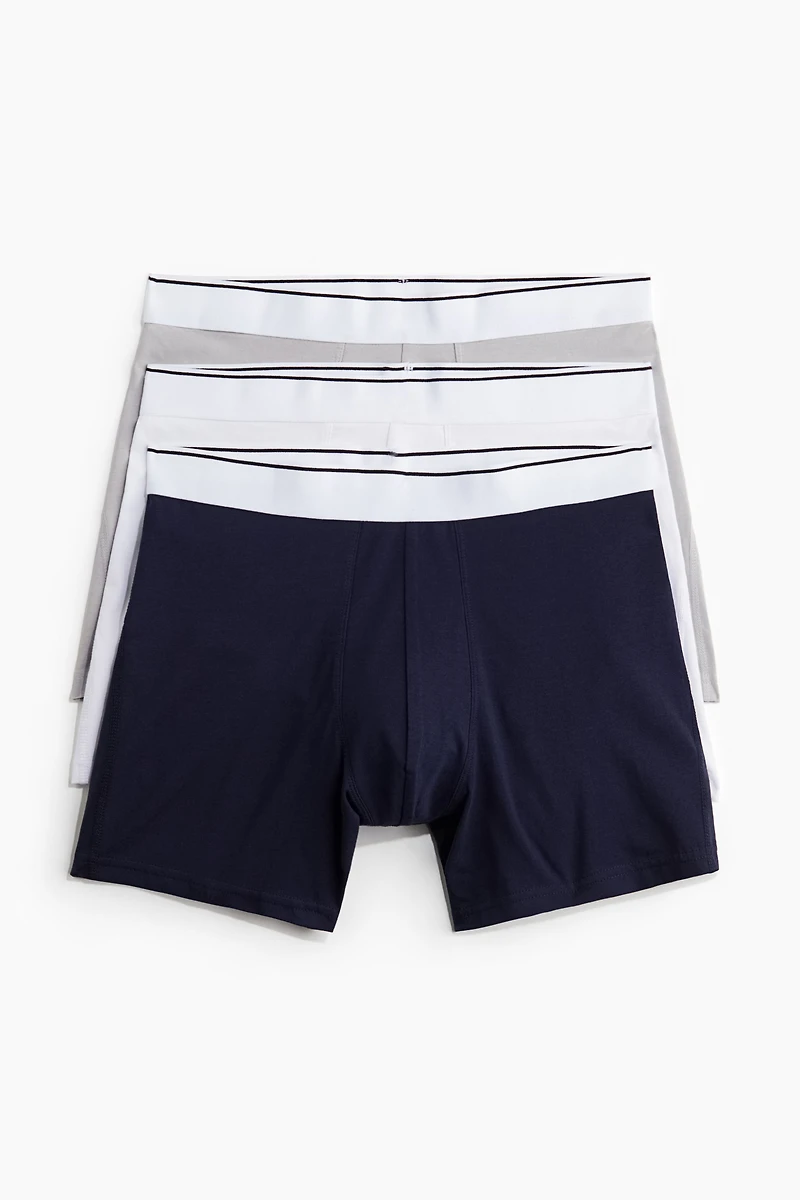 Lot de 3 caleçons boxeurs Lycra🅫 mi-longs