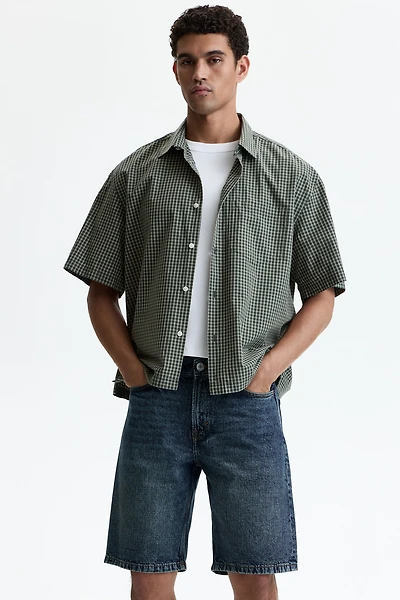 Short décontracté en denim