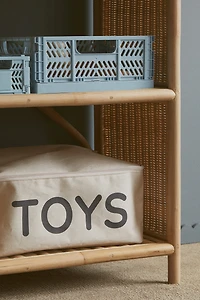 Toy Storage Basket with Lid