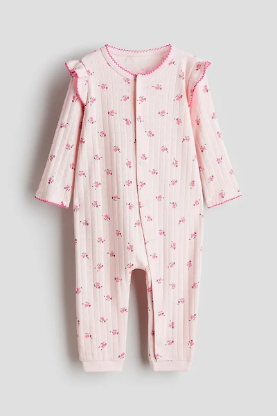 Pyjama en pointelle de coton