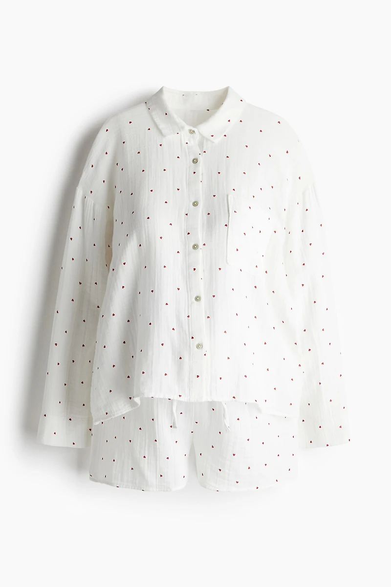 MAMA Before & After Muslin pyjamas
