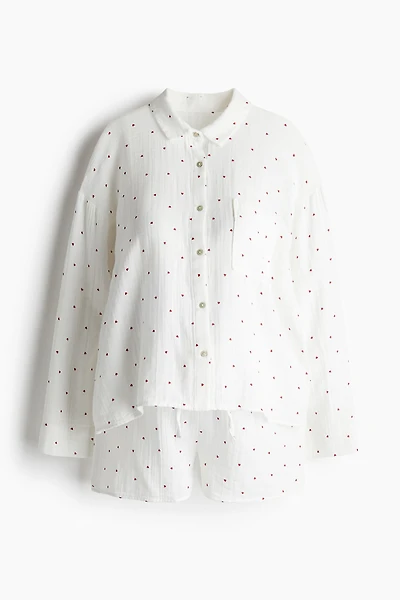 MAMA Before & After Muslin pyjamas