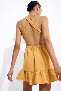 Open-Back Cutout Dress