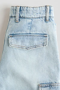 Baggy-Fit Cargo Jeans