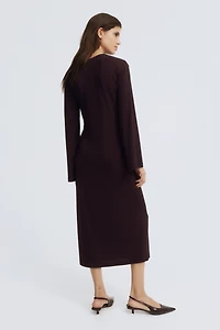 MAMA Tie-Detail Dress