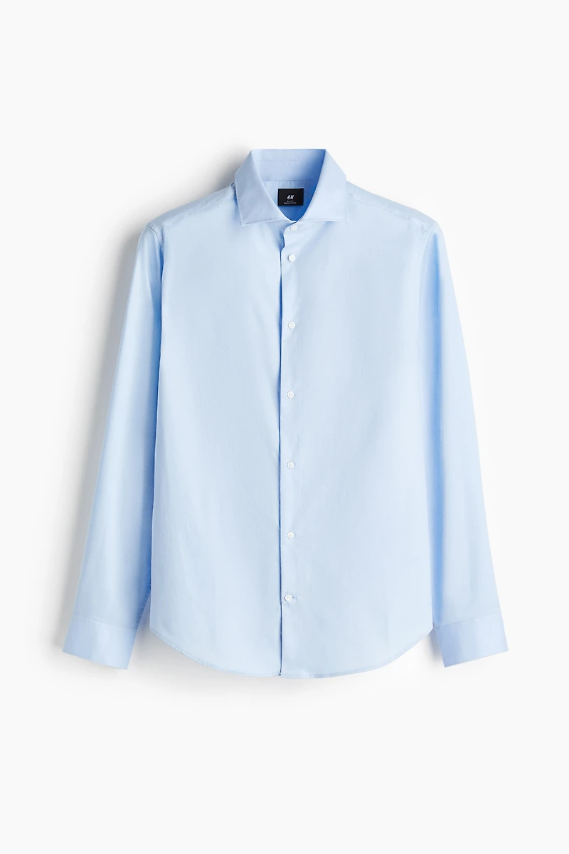 Slim-Fit Cotton Shirt