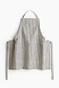 Tablier en coton mélangé