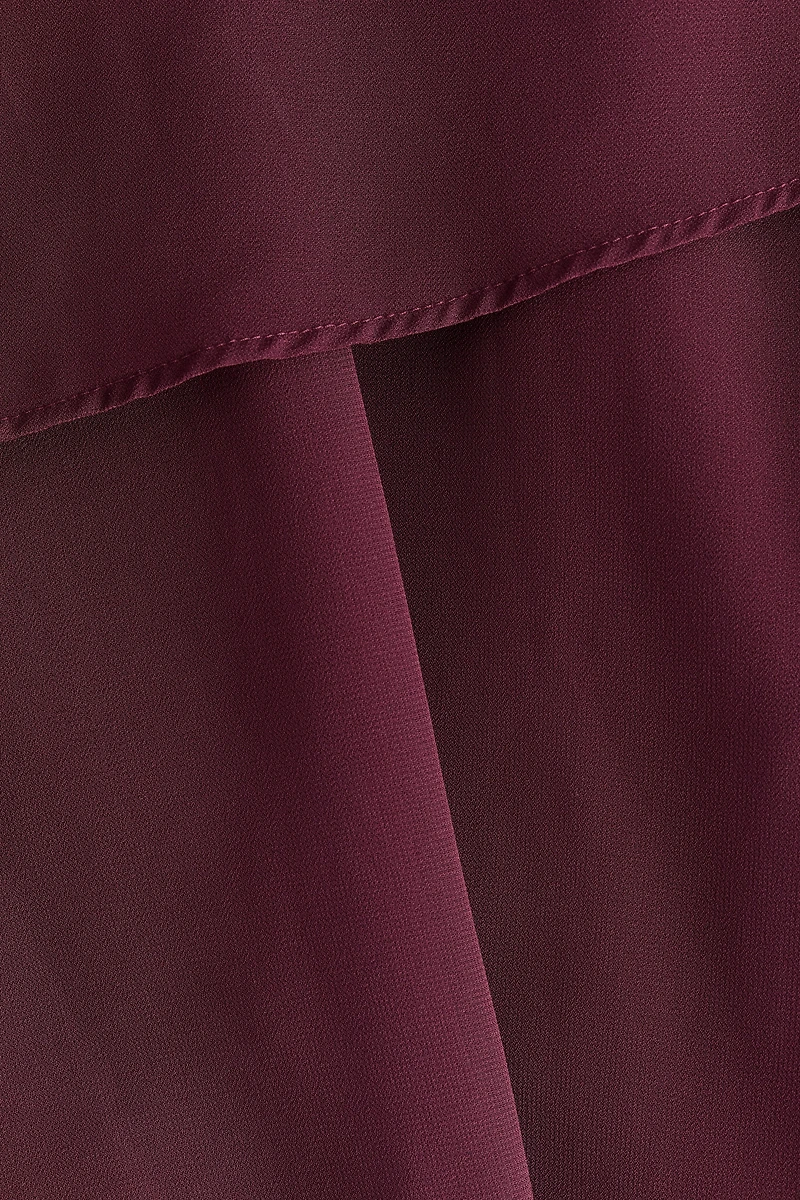 Tiered Chiffon Skirt