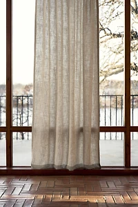 2-Pack Linen-Blend Curtain Panels