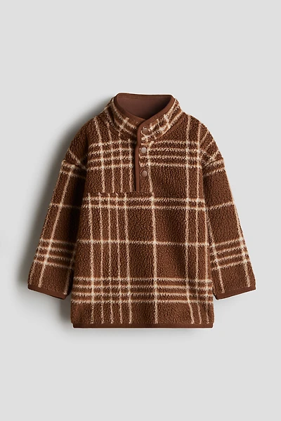 Haut en tissu peluche