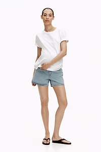 MAMA Denim Shorts