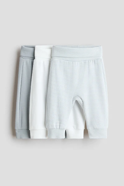 3-pack Foldover-Waist Pants