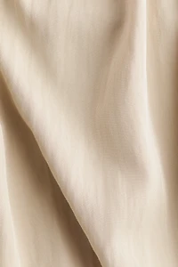 Bubble-Hem Twill Shorts