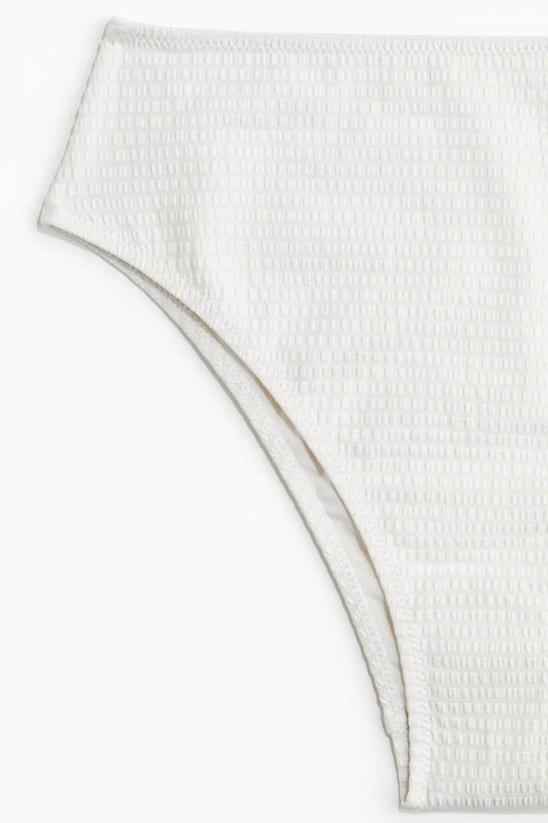 High Waist Cheeky Bikini Bottoms